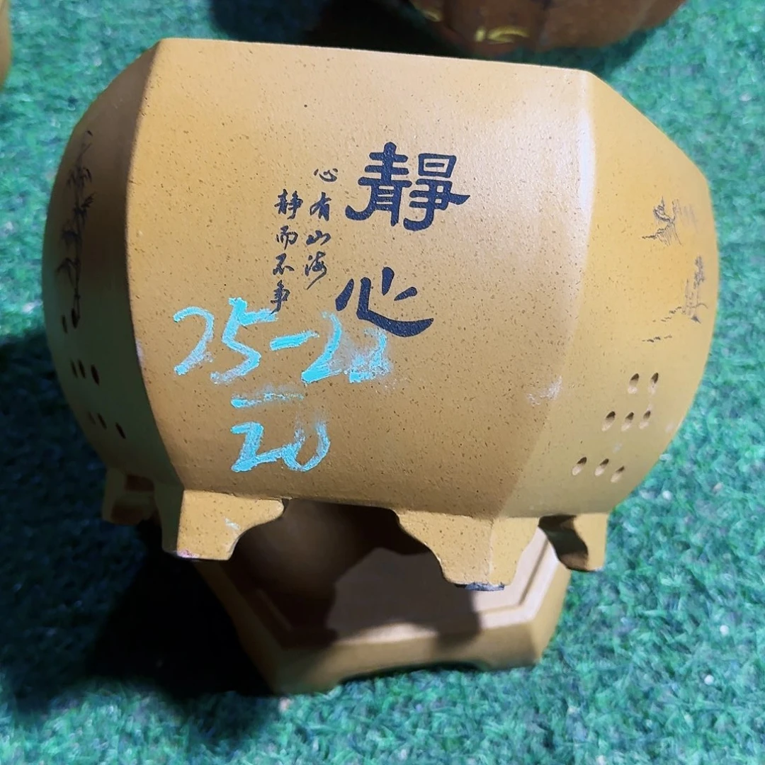 紫砂花盆紫砂花盆