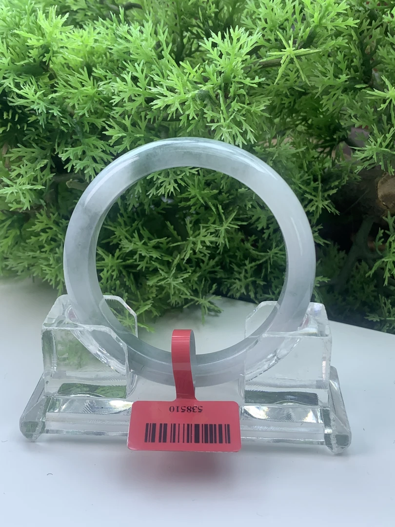 【刘思懿】天然缅甸A货翡翠手镯-N-11