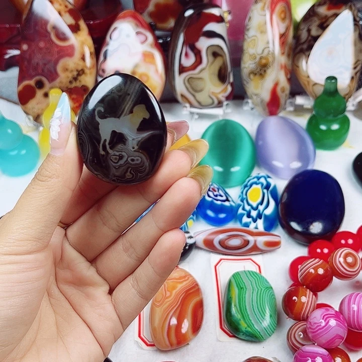 玛瑙/玉髓挂件未镶嵌