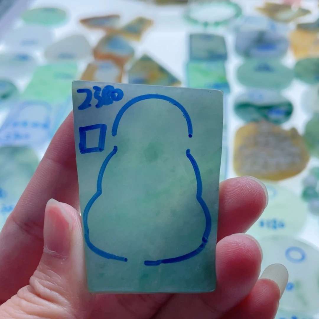 【闪购商品】定制翡翠未镶嵌天然翡翠包工