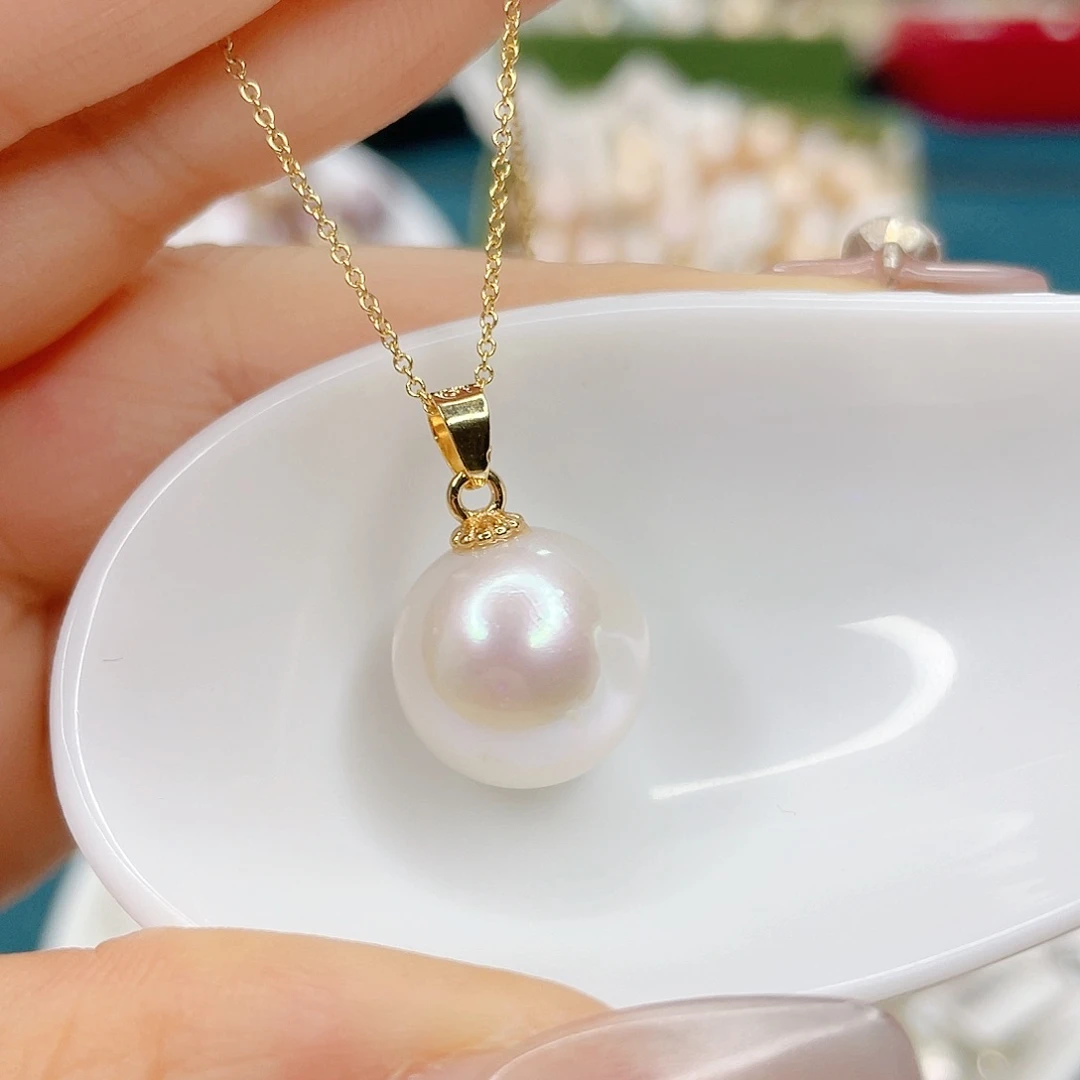 淡水珍珠合金吊坠(赠链)