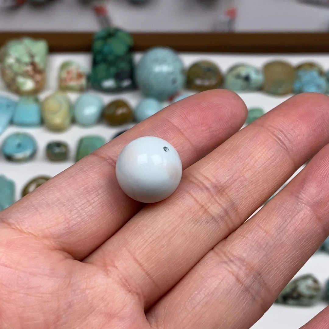 未镶嵌绿松石珠宝奇石贵*