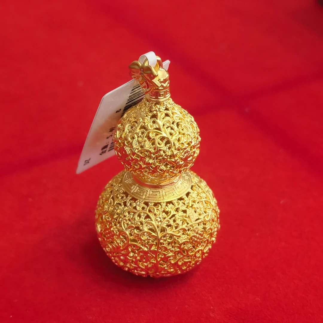 【夕夕专享】足金999 镂空花式葫芦 GP 5.49（添金纳福）