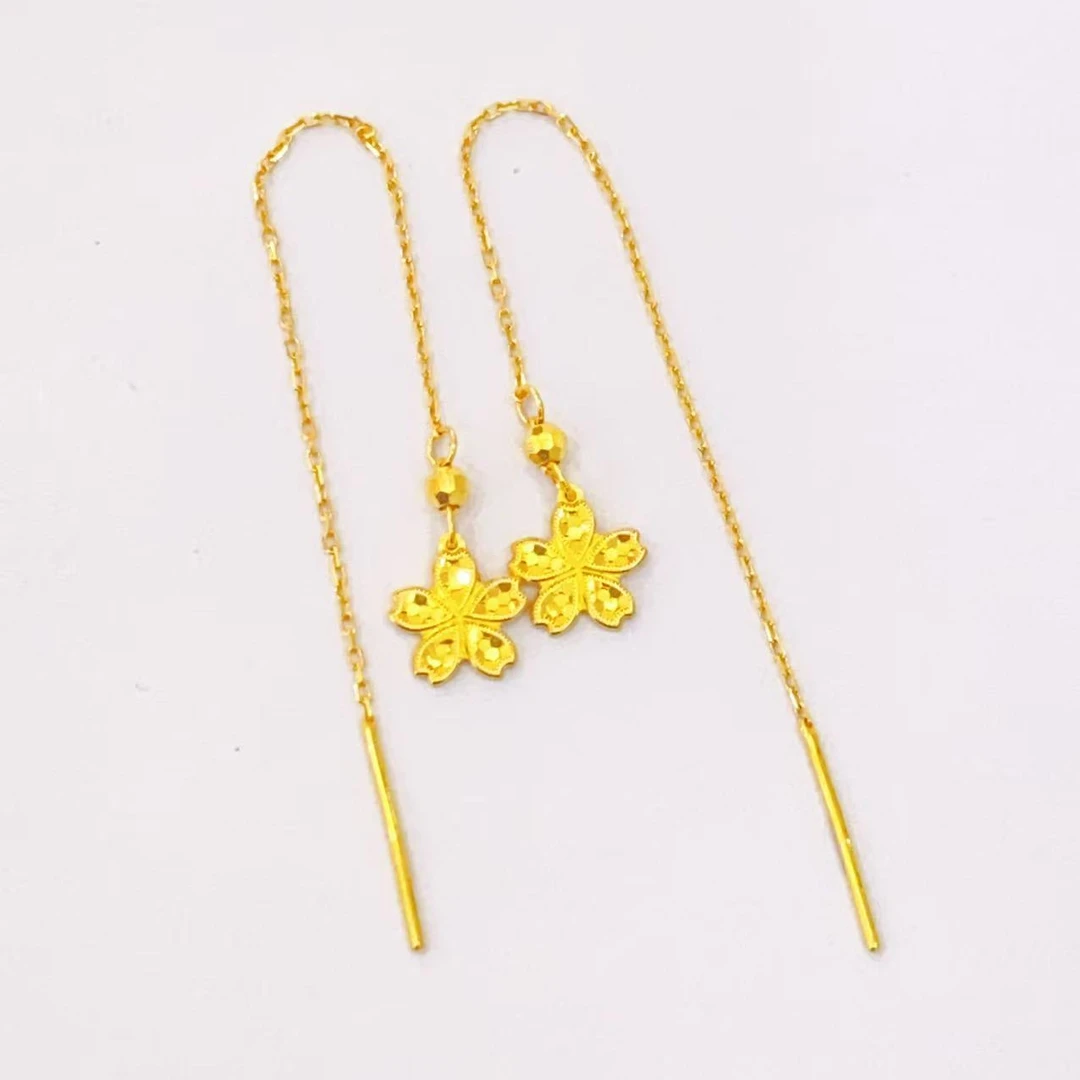 足金999 时尚耳饰2.62g