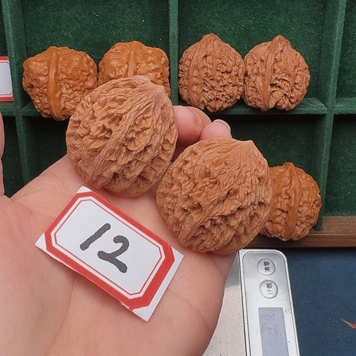 吊坠文玩核桃全品39尺虎头