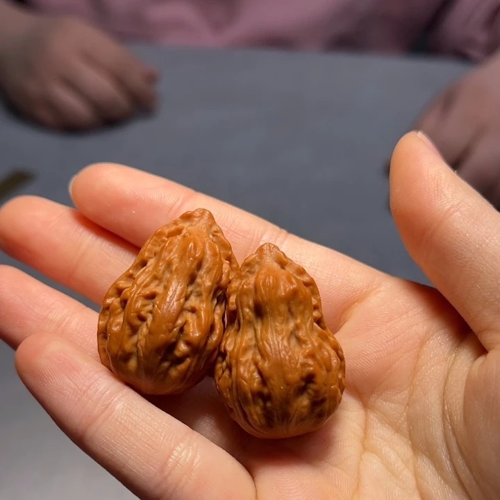 文玩核桃把件花生715
