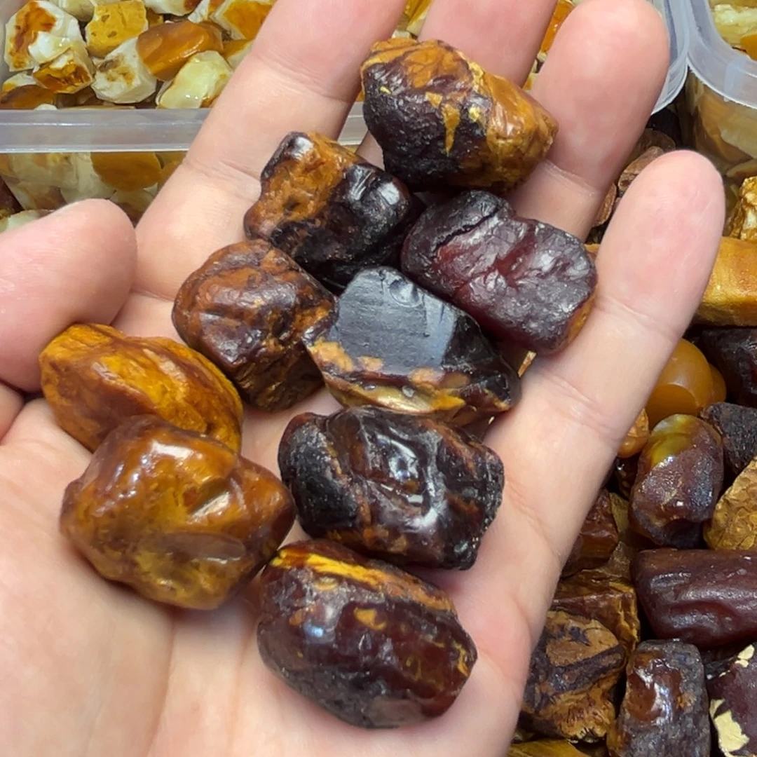 未镶嵌定制琥珀手串