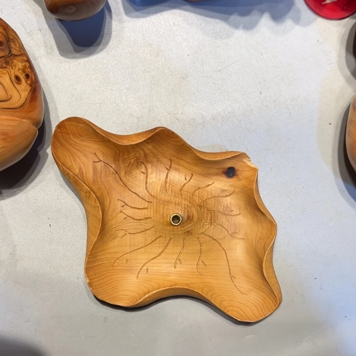 柏木手把件把玩把玩