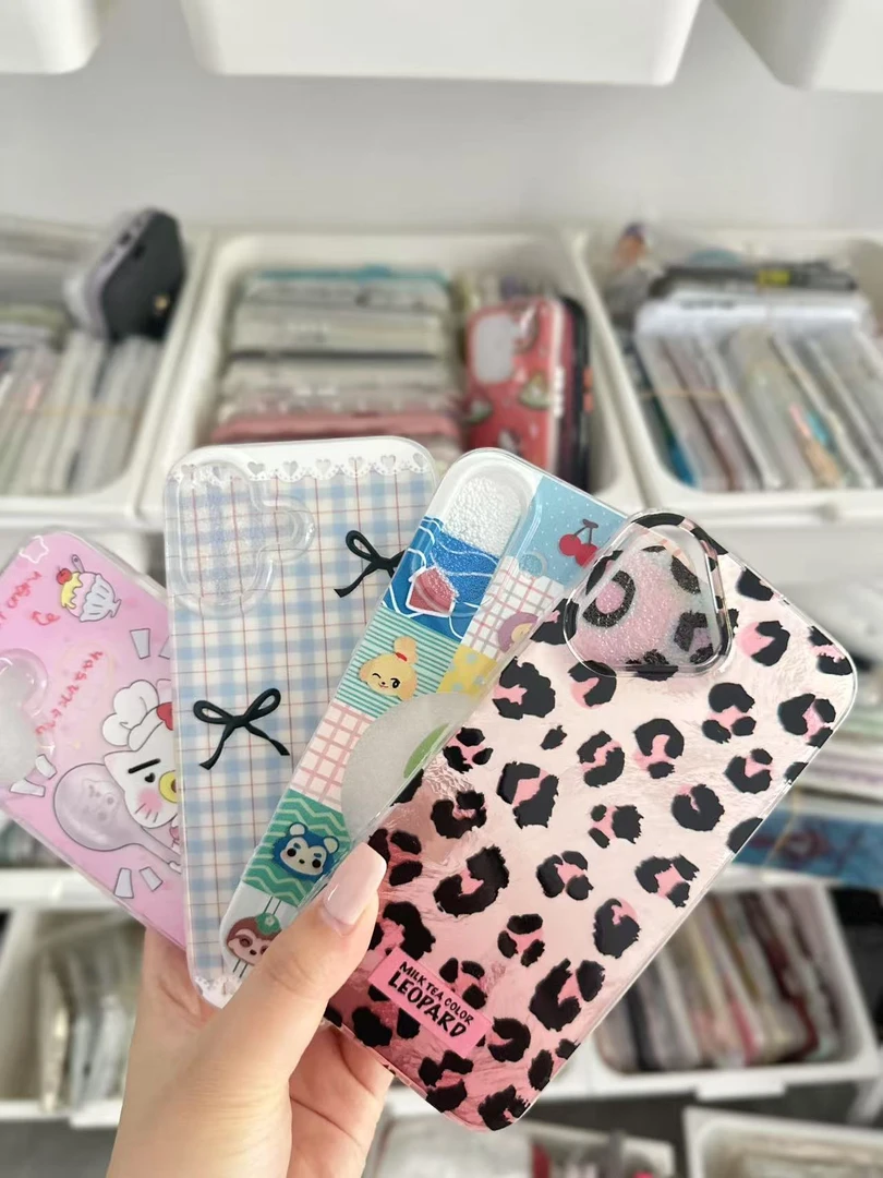 C适用于苹果全系列可爱立体kt二合一双层防摔清新个性手机壳卡通