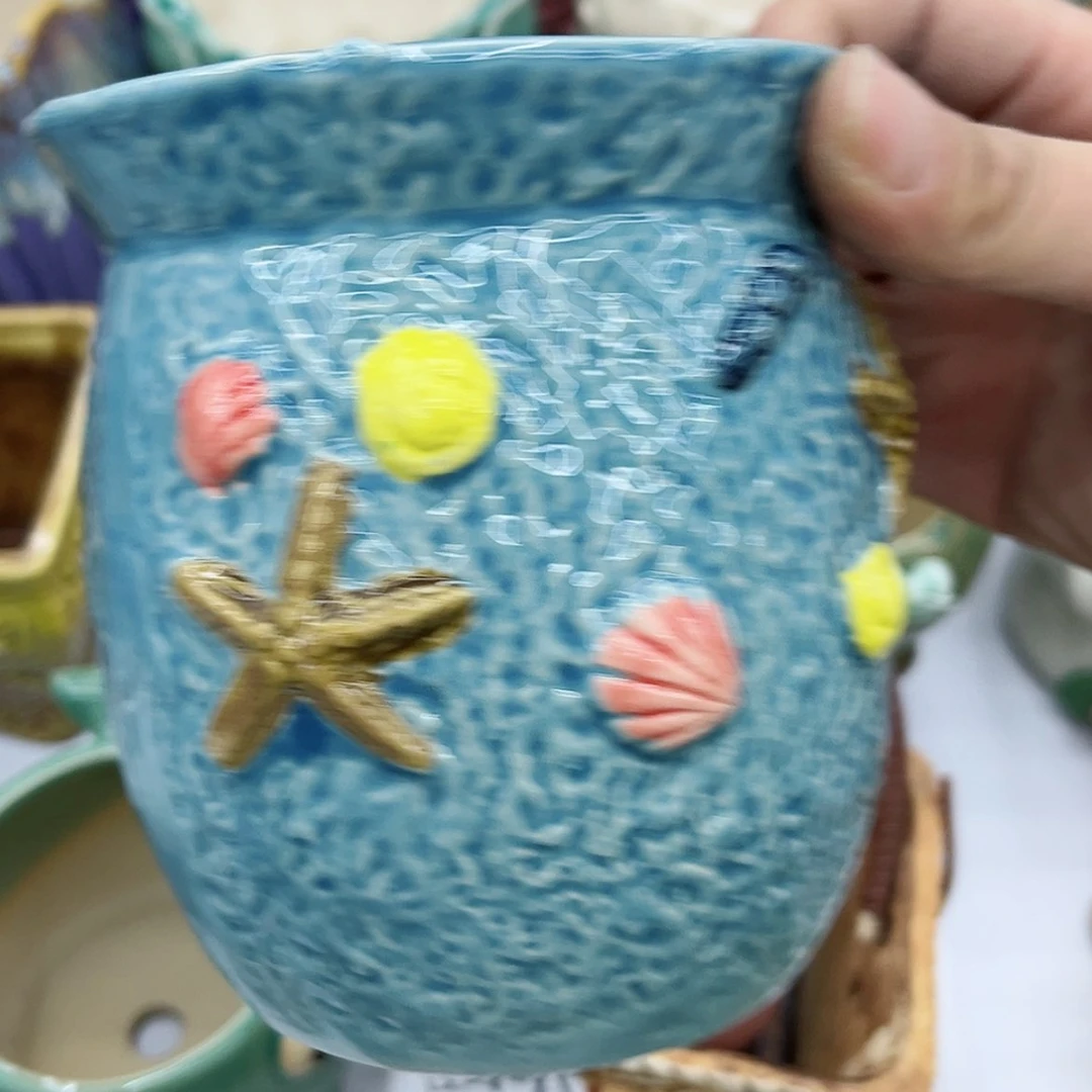 【闪购商品】陶瓷多肉绿植陶瓷花盆