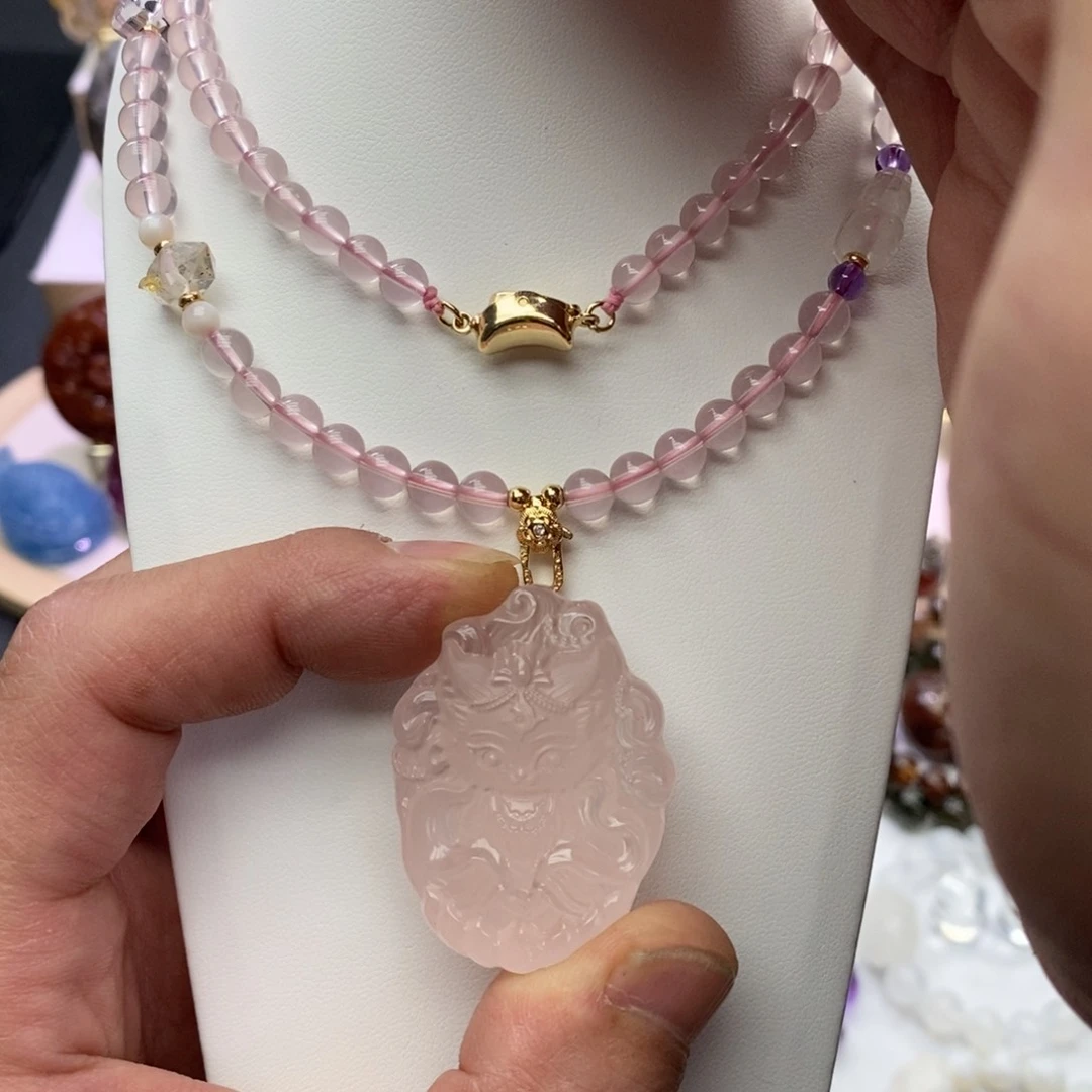 未镶嵌水晶颈饰吊坠