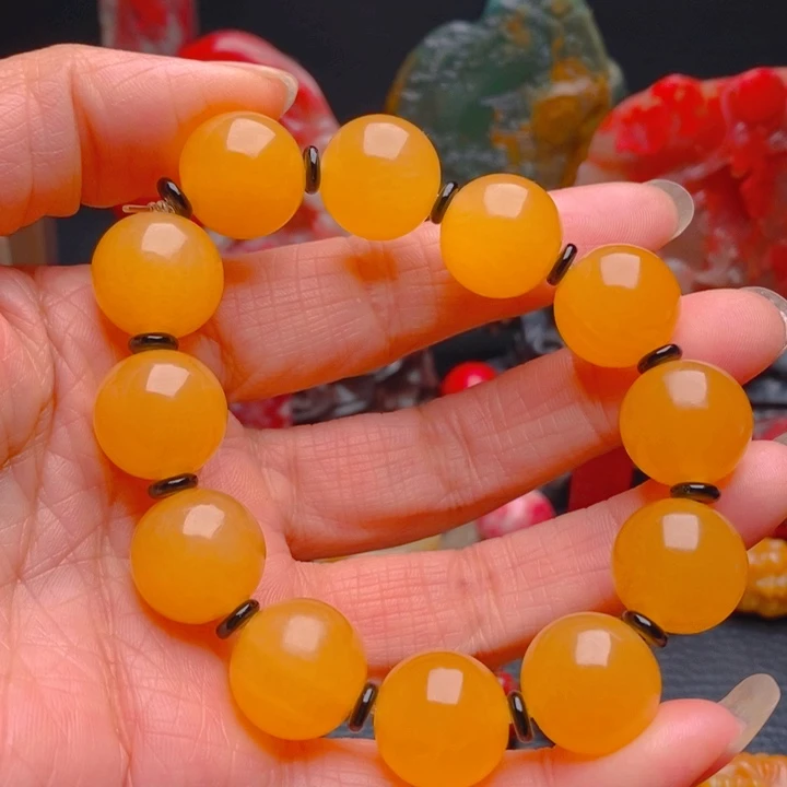 田黄石田黄石手串