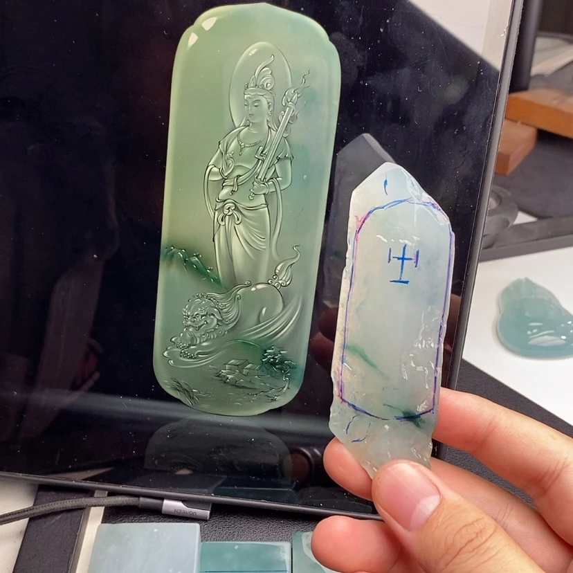 【闪购商品】未镶嵌定制翡翠包工