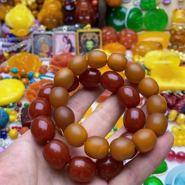 树脂制品院****厂86号2个手串一起