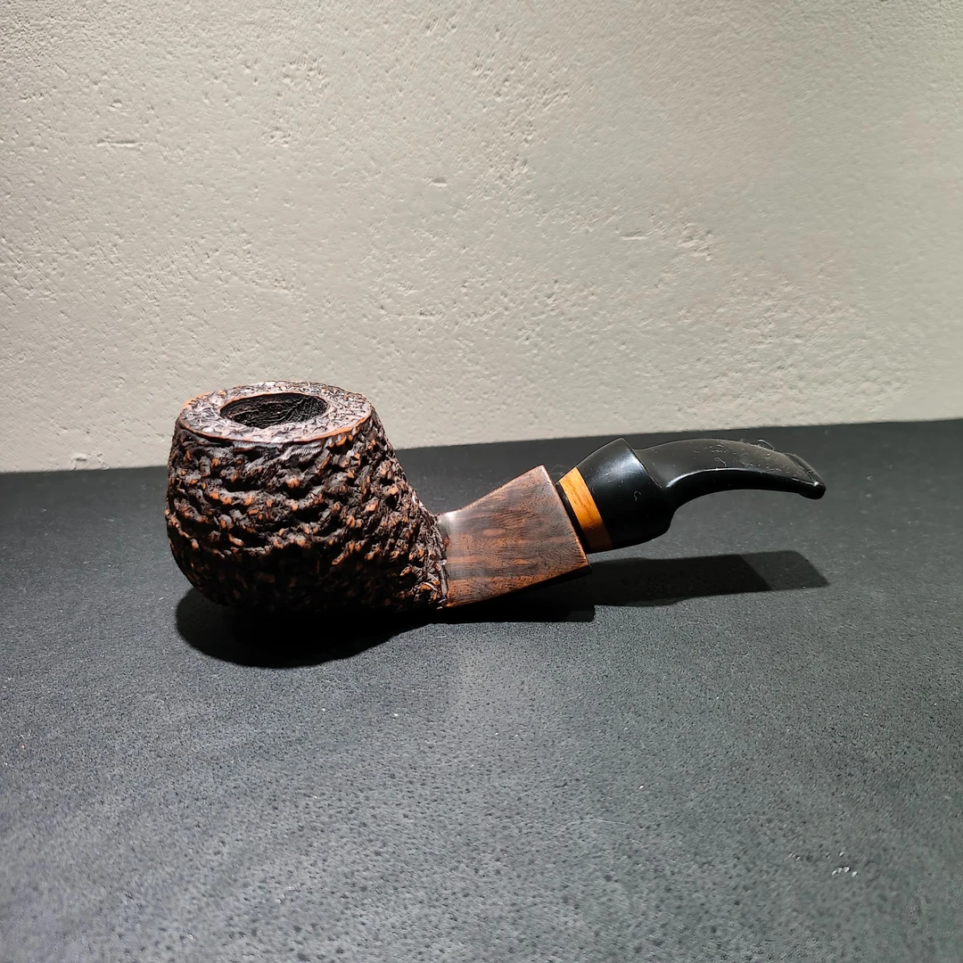 9毫米烟道 福尔摩斯海盐喷砂烟斗 意大利进口石楠木手工烟斗 新手