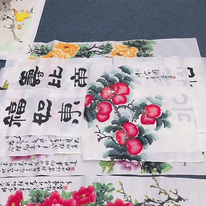 国画纯手绘字画宣纸
