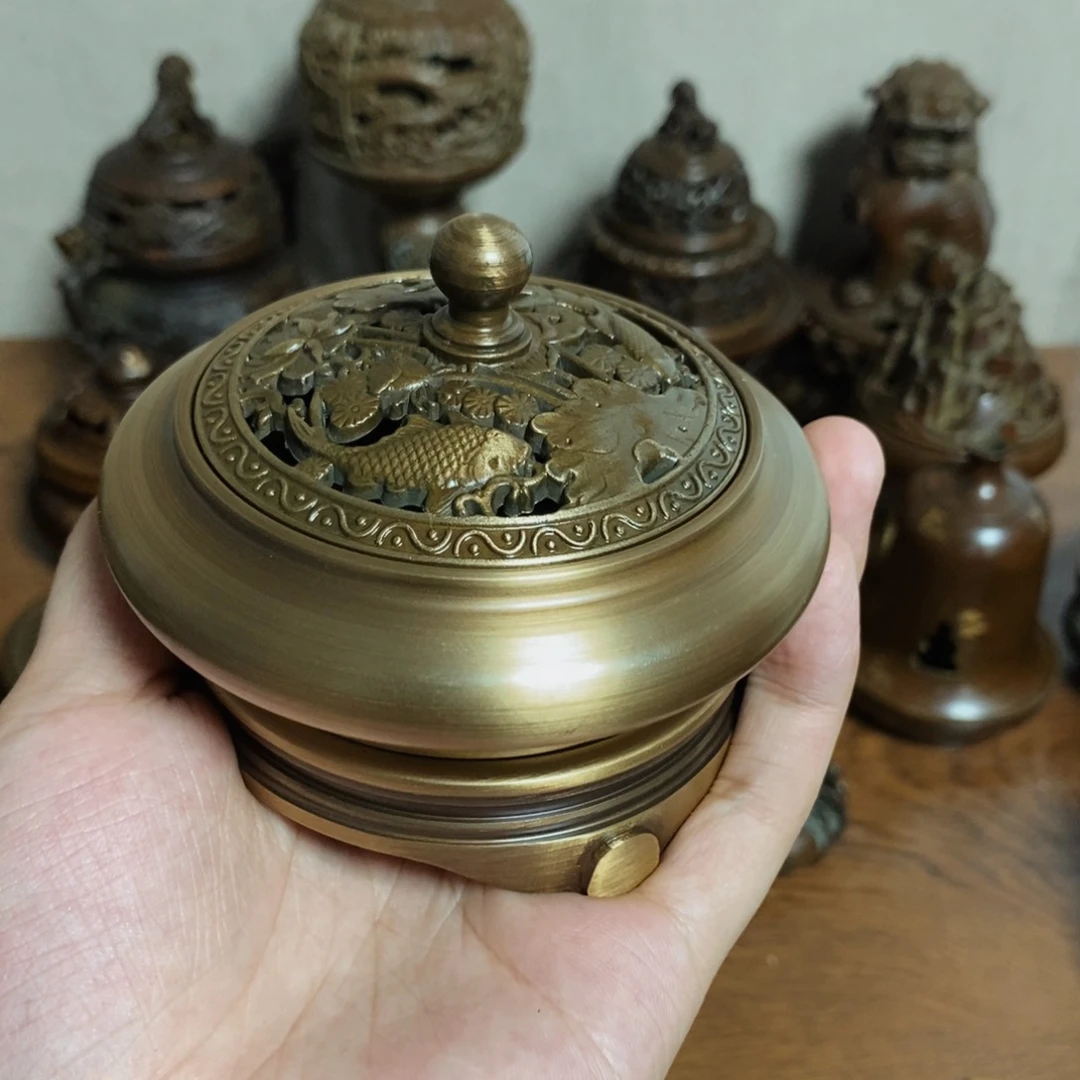 铜盛世铜炉铜器香炉工艺品