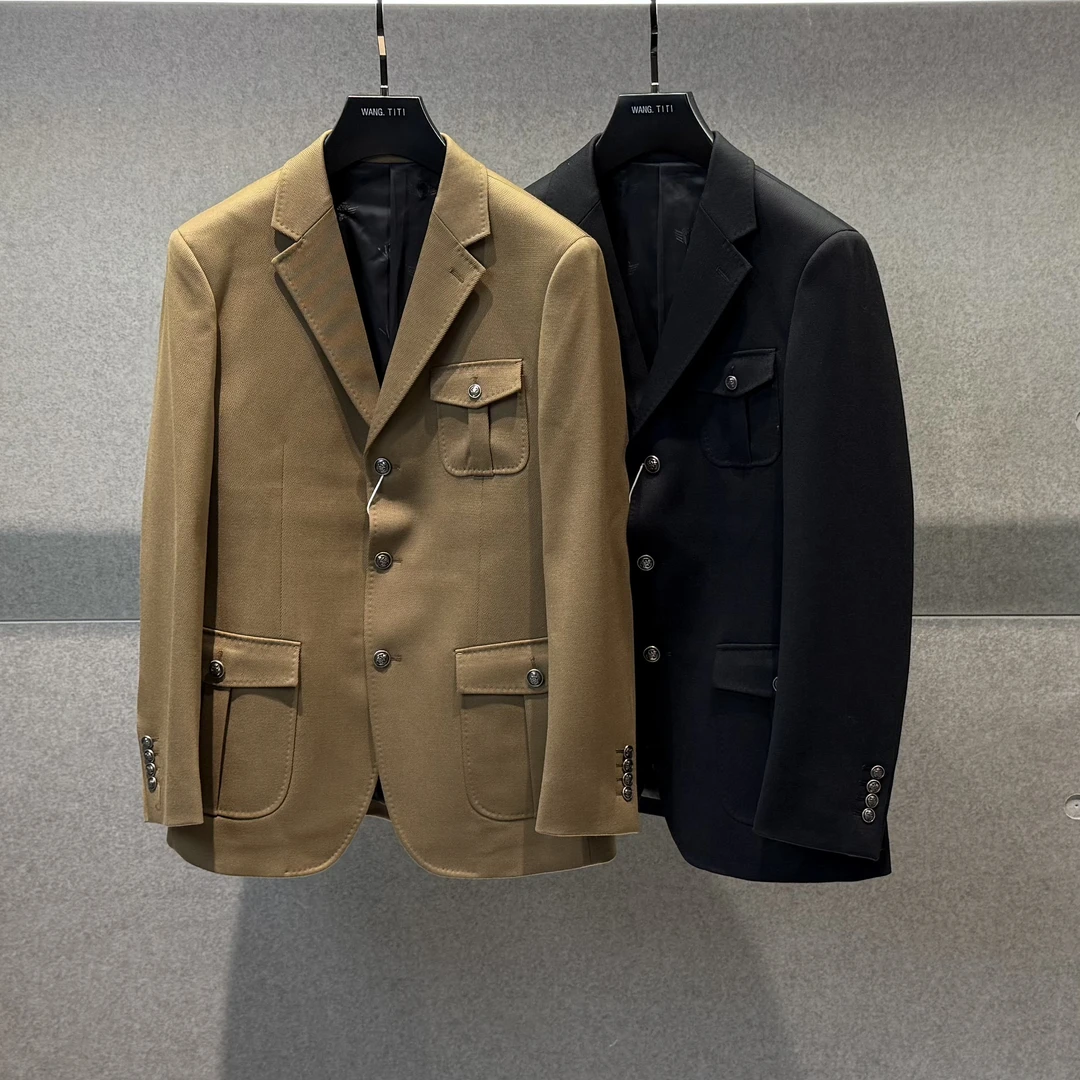 BLANDOO "年末福利" 设计师款男士休闲猎装西服外套34068