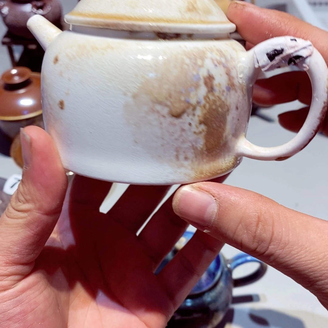 柴烧茶具陶瓷杯子