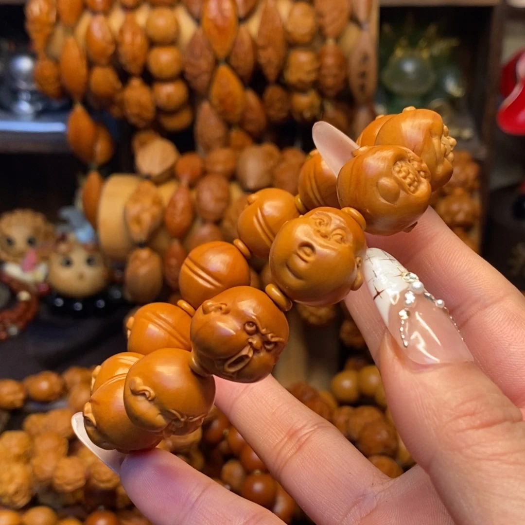 橄榄核手串/手链特价微上色