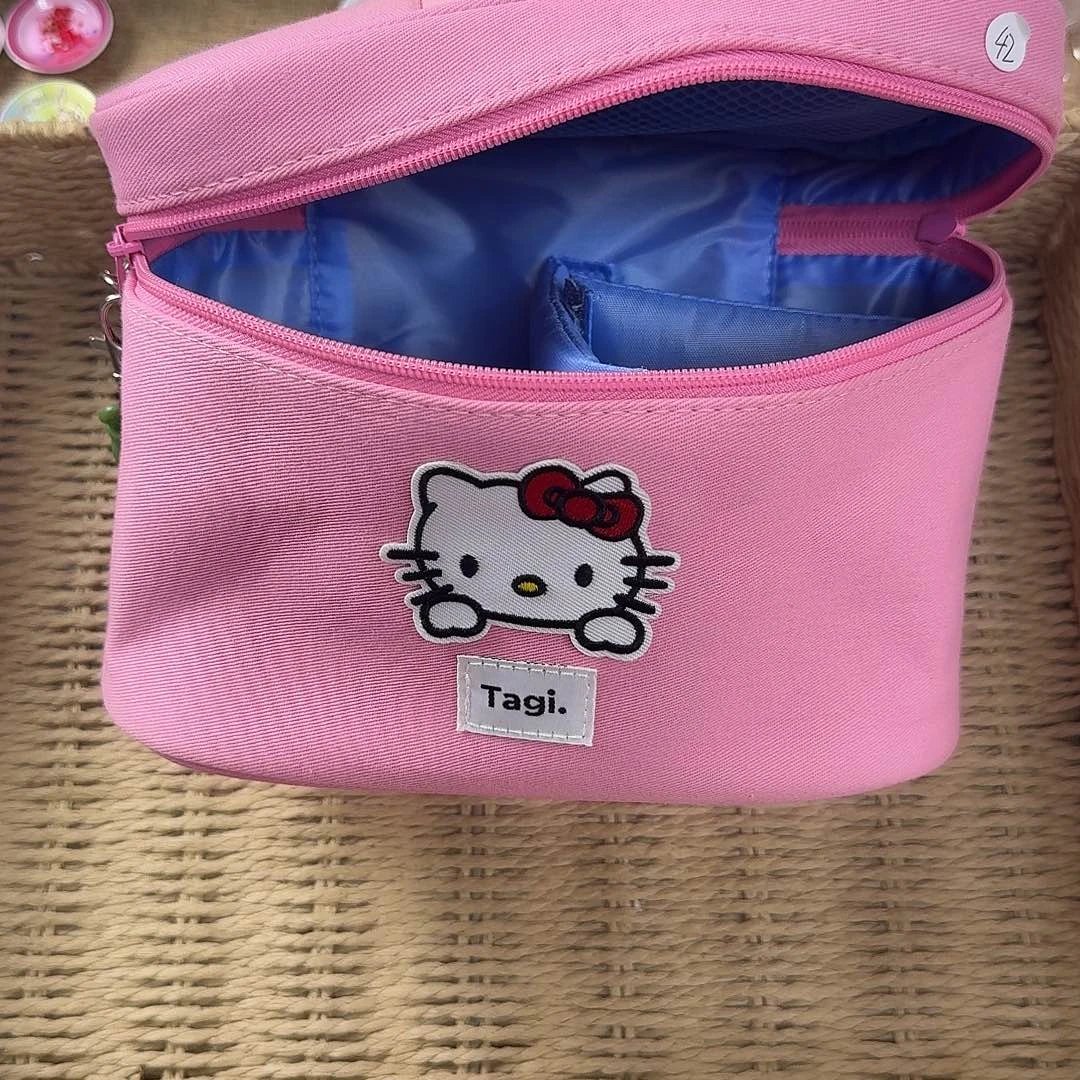 PU粉色化妆包系列kt