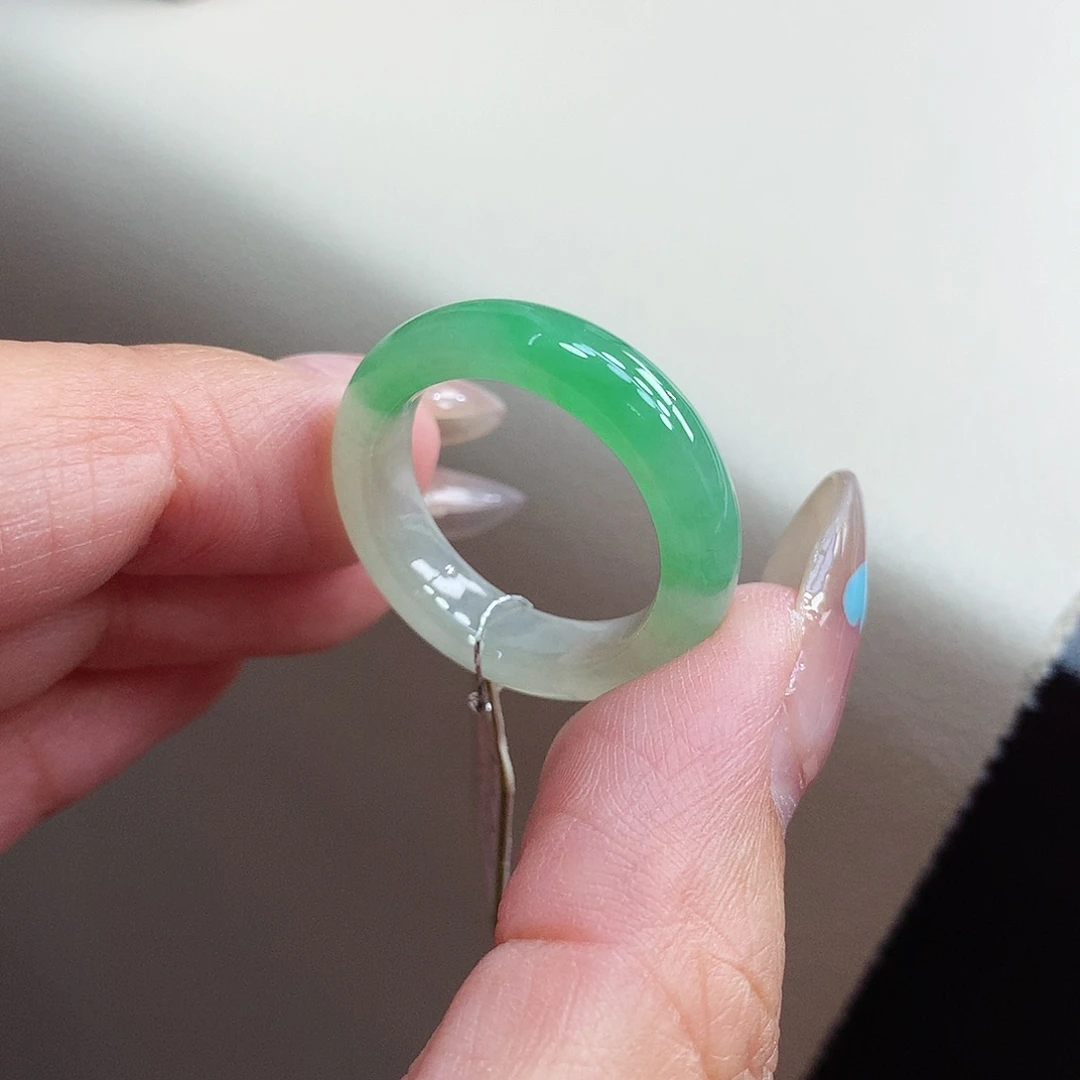 翡翠戒指未镶嵌20号