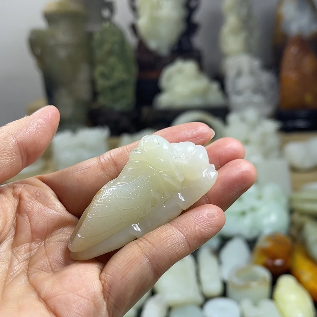 和田玉（糖玉）未镶嵌挂件