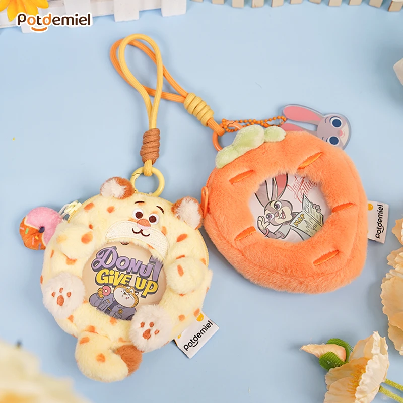 potdemiel蜂蜜罐迪士尼动物城朱迪尼克疯狂动物城奇趣欢乐吧唧包