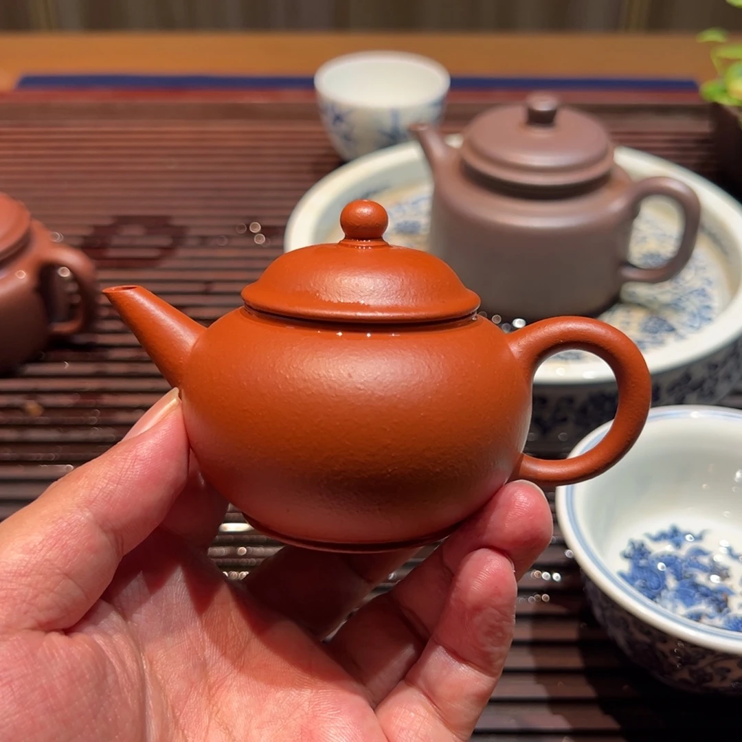 茶壶紫砂水平 朱泥 半手工福利