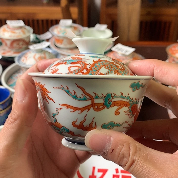 景德镇陶瓷手绘A177