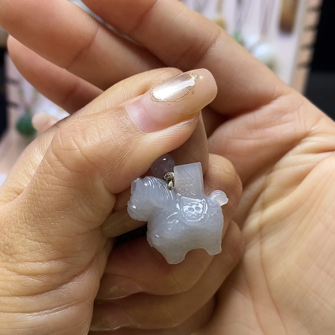 颈饰未镶嵌和田玉*️****