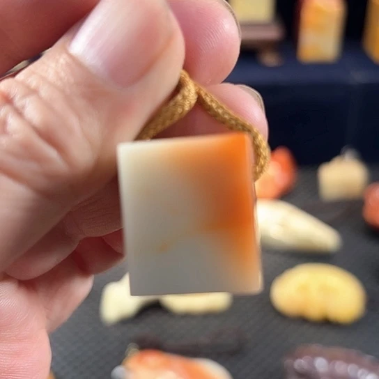 寿山石寿山石芙蓉印章素章