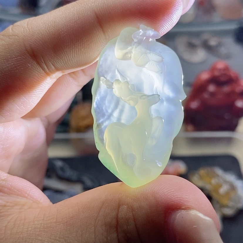 【闪购商品】未镶嵌吊坠定制玛瑙