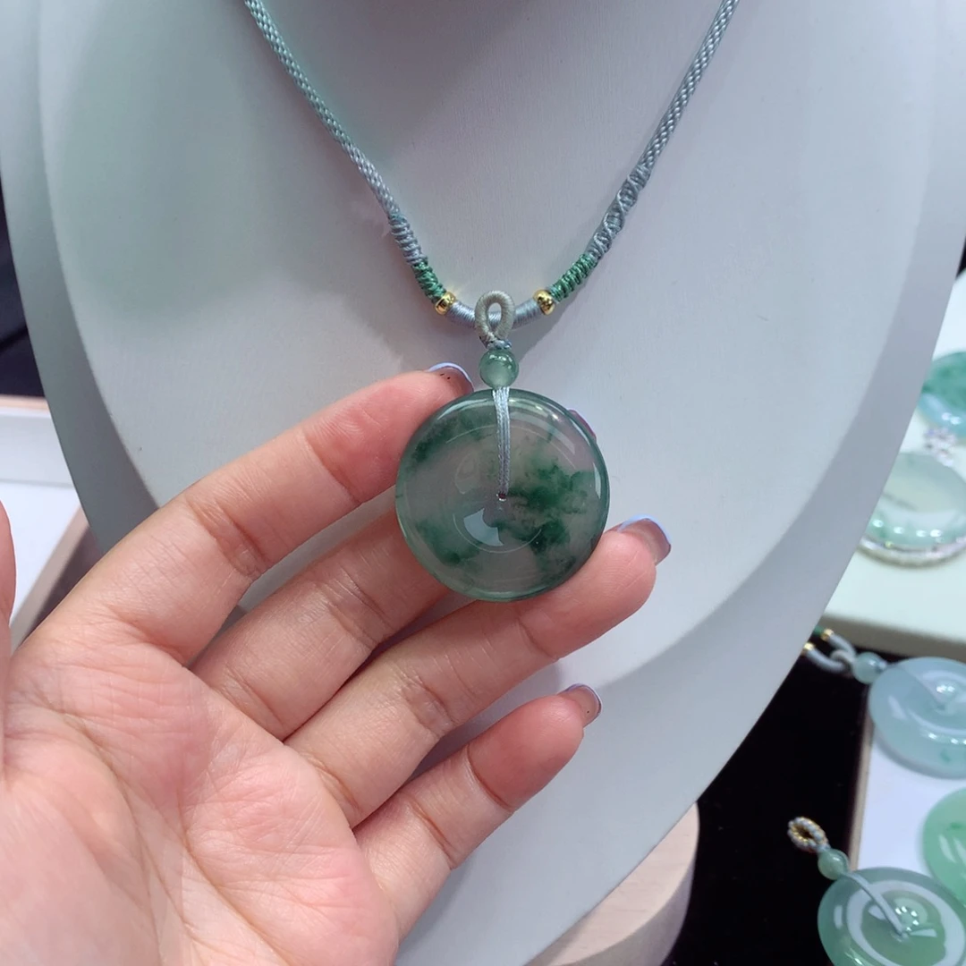 颈饰未镶嵌翡翠92尺寸30.4*5.9