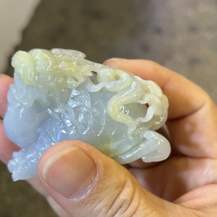 翡翠未镶嵌摆件玄武