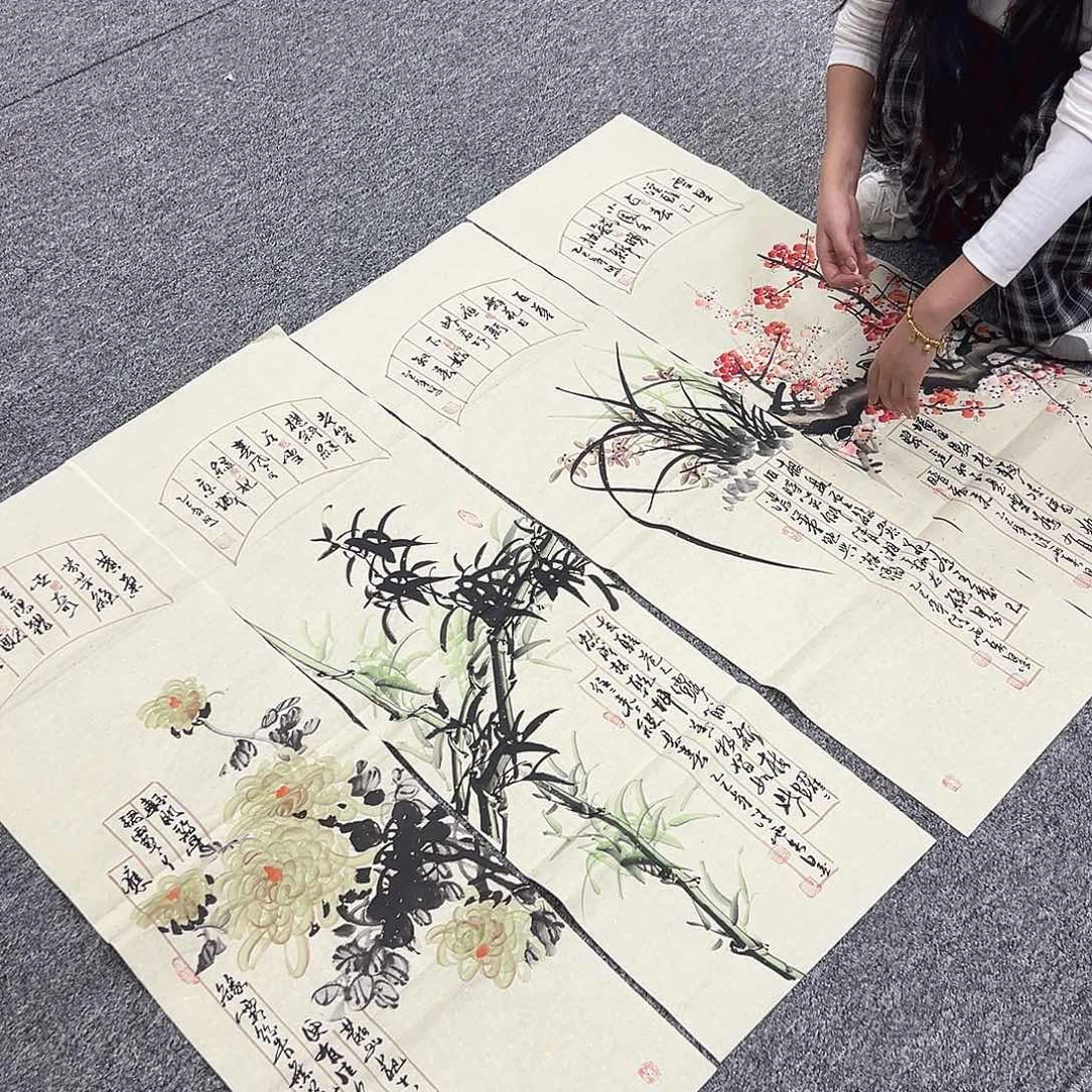 国画纯手绘字画作品欣赏