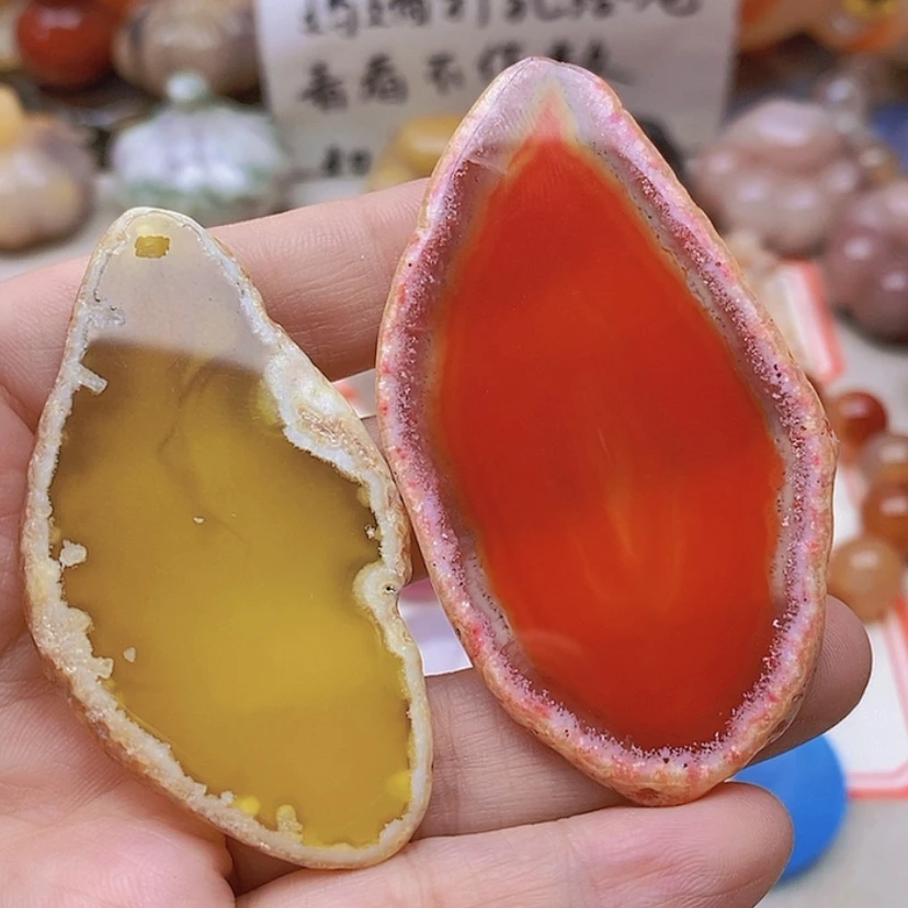【闪购商品】未镶嵌玛瑙/玉髓珠宝半成品人****！