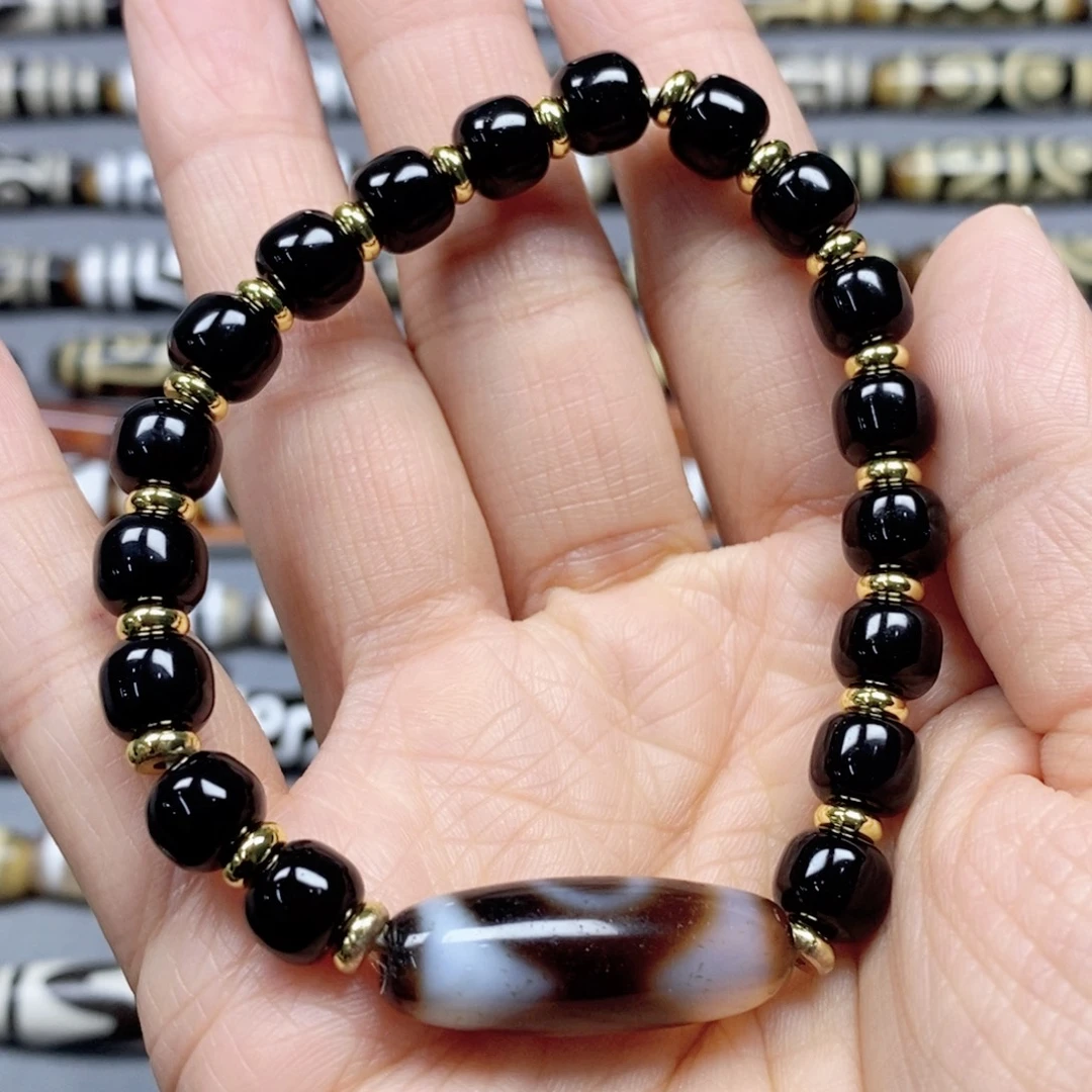 玛瑙/玉髓合金颈饰