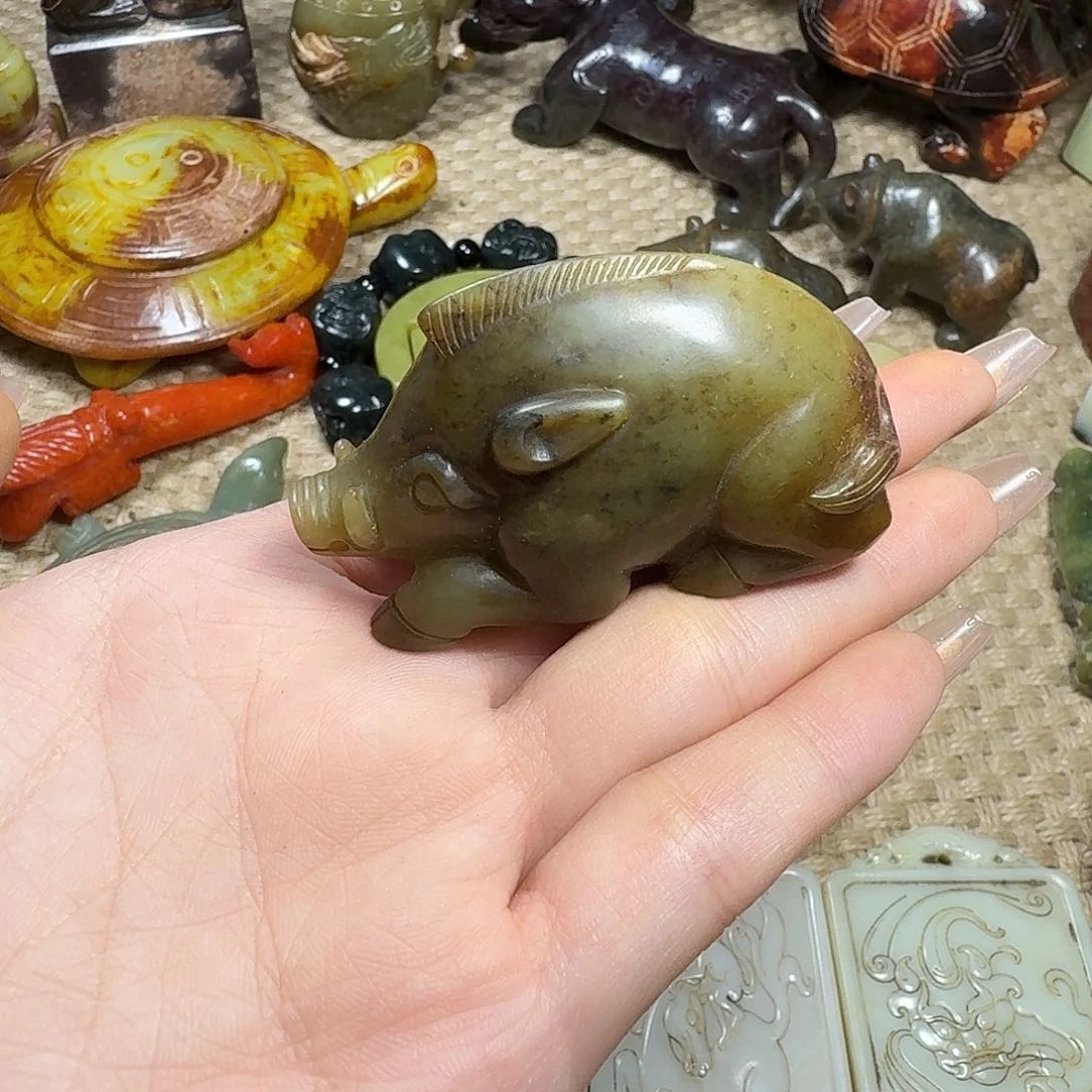 白玉菩提吊坠挂件