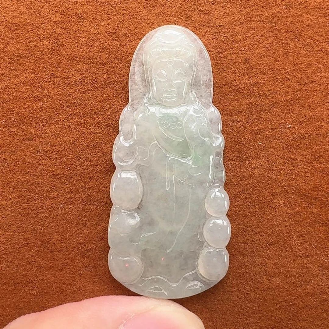 翡翠未镶嵌颈饰天然翡翠