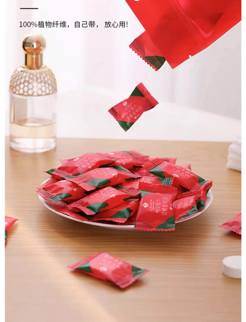 一包20粒外出出差便携式携带压缩毛巾泡水使用