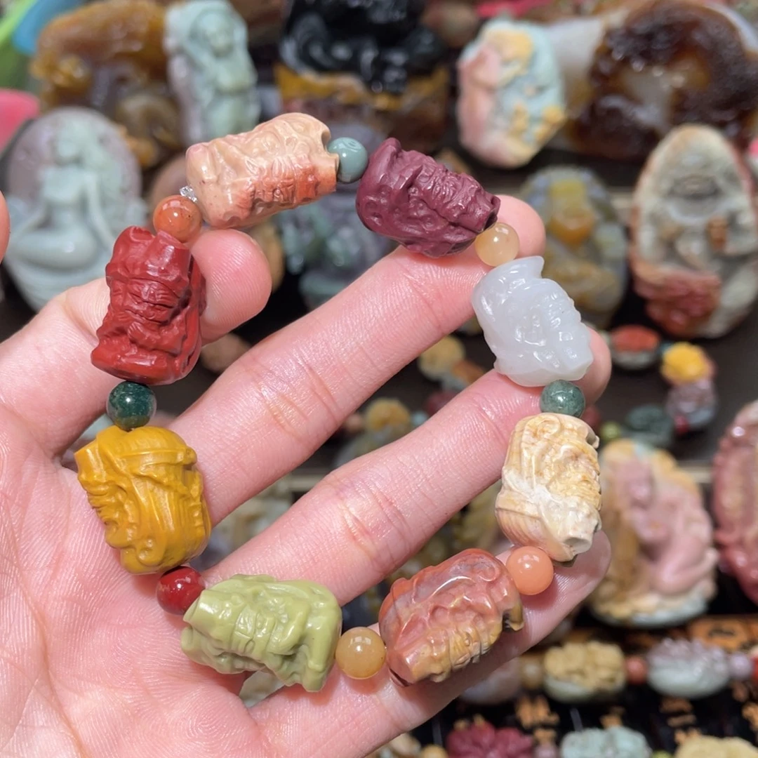 石英质玉未镶嵌手串