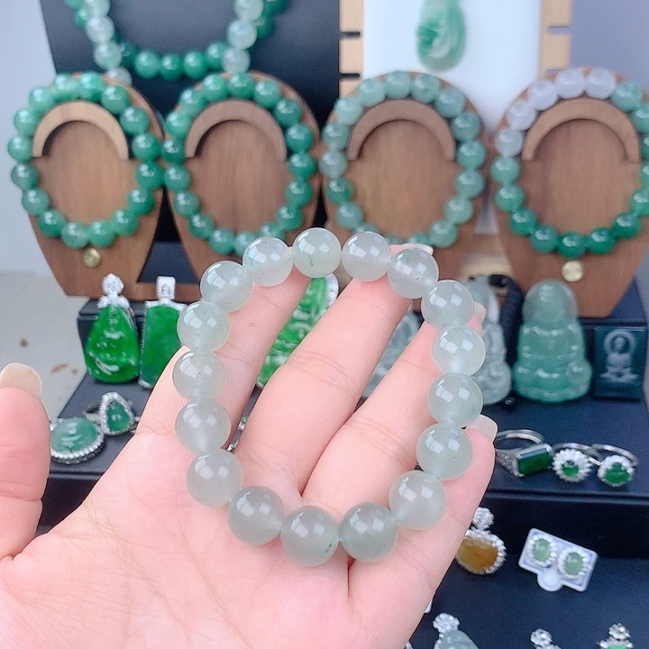 石英质玉未镶嵌手链