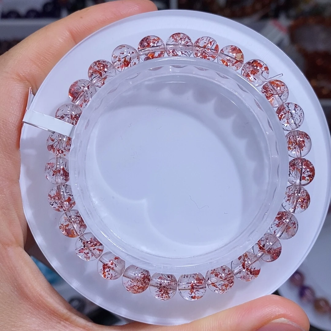 水晶未镶嵌手链金草莓