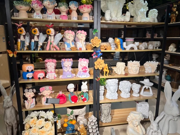 60编号 直播专享链接树脂花盆（产品对着序号拍）