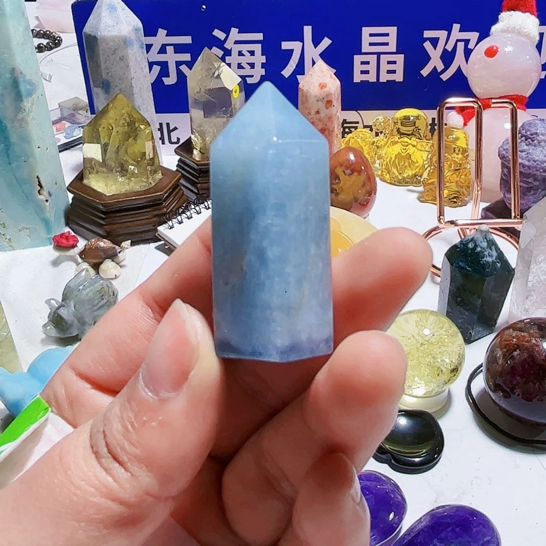 水晶天然水晶银S925镶嵌小*