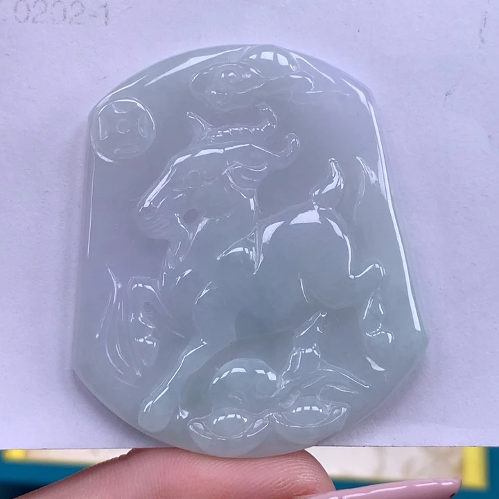 颈饰未镶嵌翡翠生肖羊
