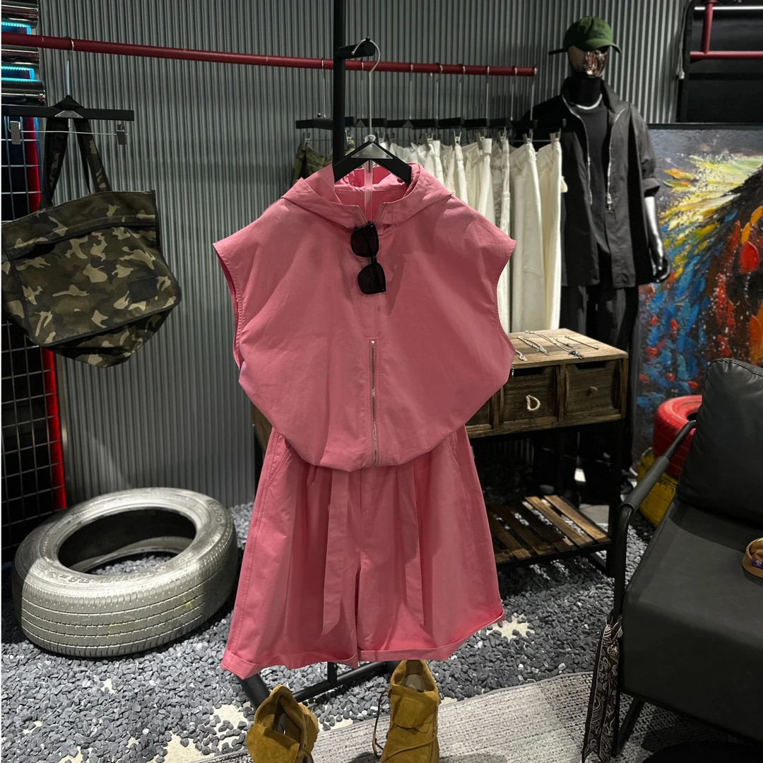 (男女同款 )  658-1   小众潮牌买手夏季马甲套装    D2