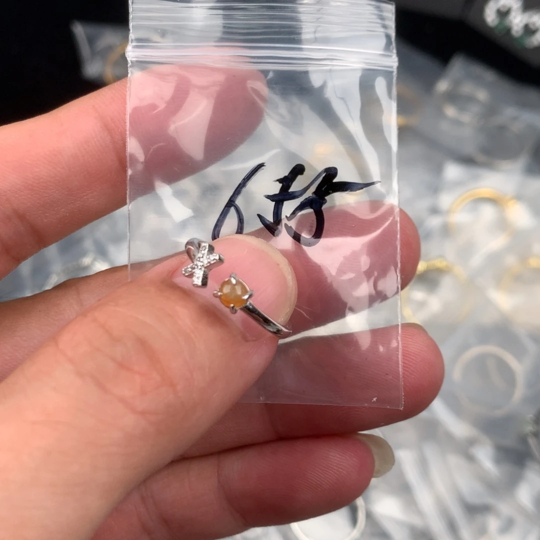 未镶嵌戒指翡翠655