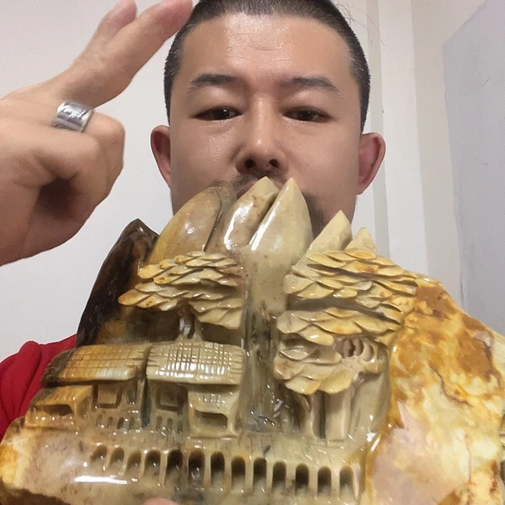 泥塑二郎担山快快乐乐平平安安